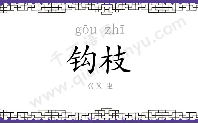 钩枝