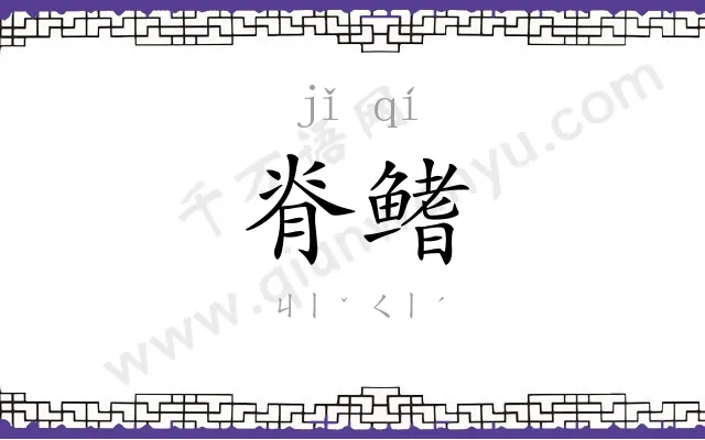 脊鳍
