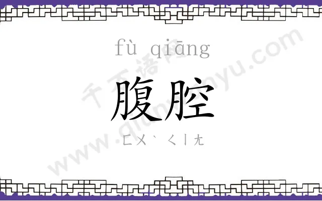 腹腔