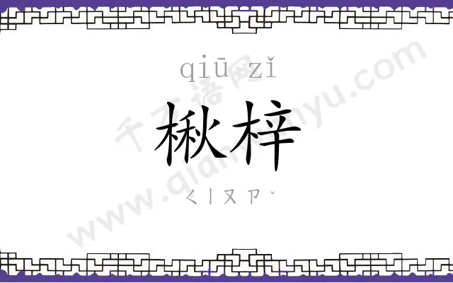 楸梓
