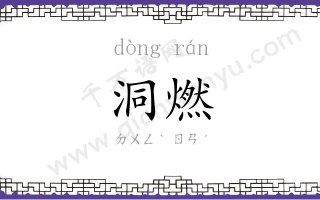 洞燃