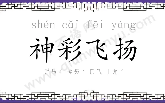 神彩飞扬