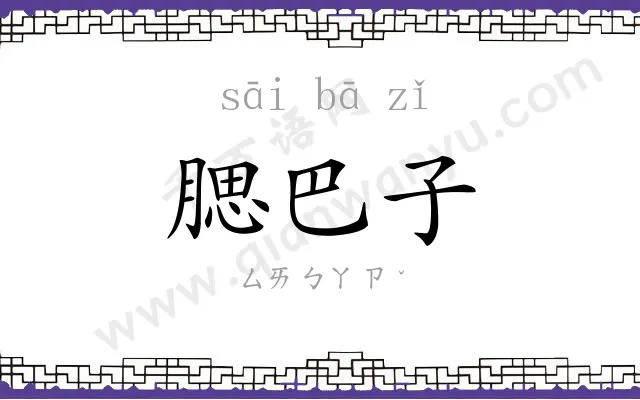 腮巴子