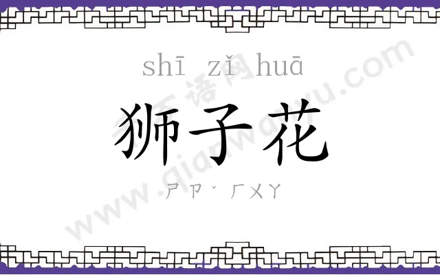 狮子花