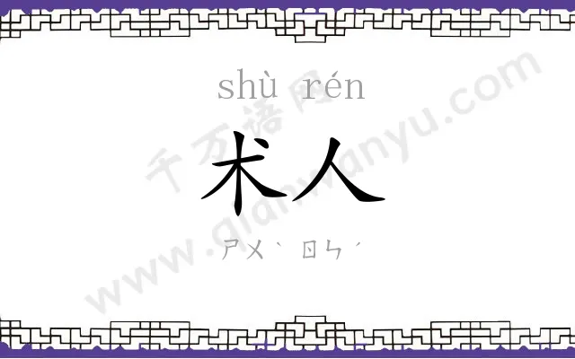 术人