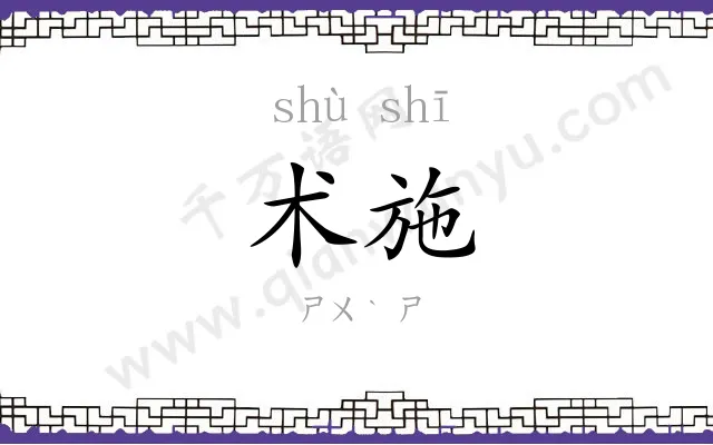 术施