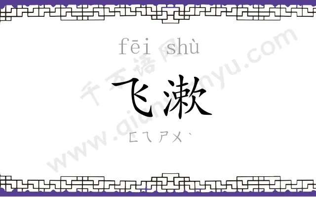 飞漱