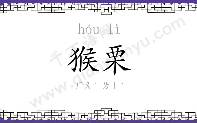 猴栗