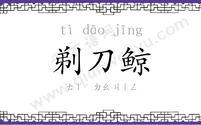 剃刀鲸
