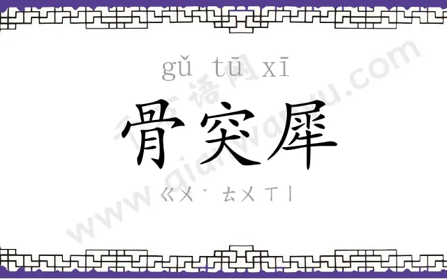 骨突犀