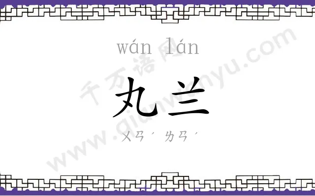 丸兰
