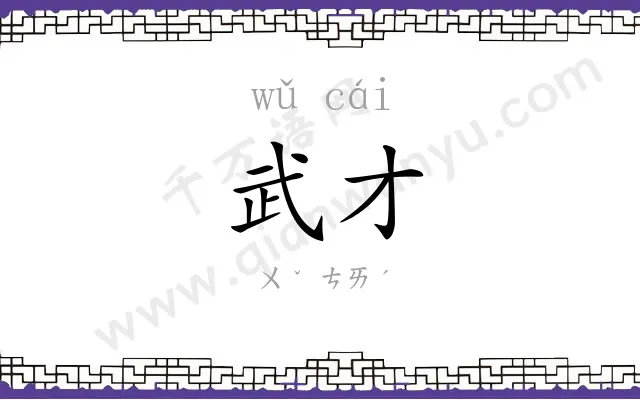 武才