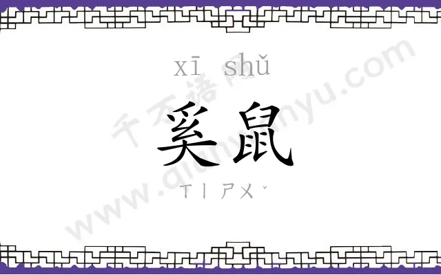 奚鼠