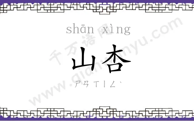 山杏