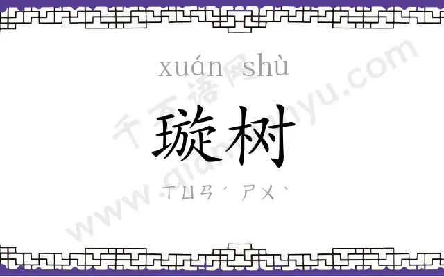璇树
