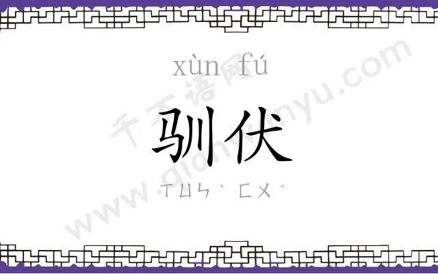 驯伏