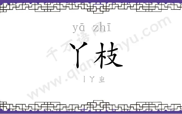 丫枝