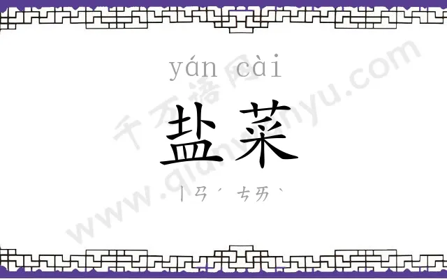 盐菜