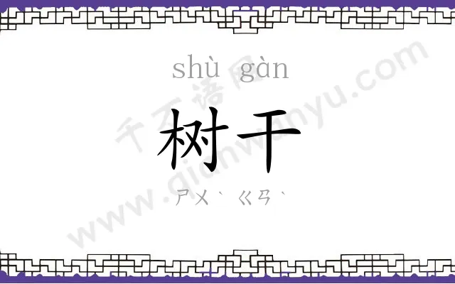 树干