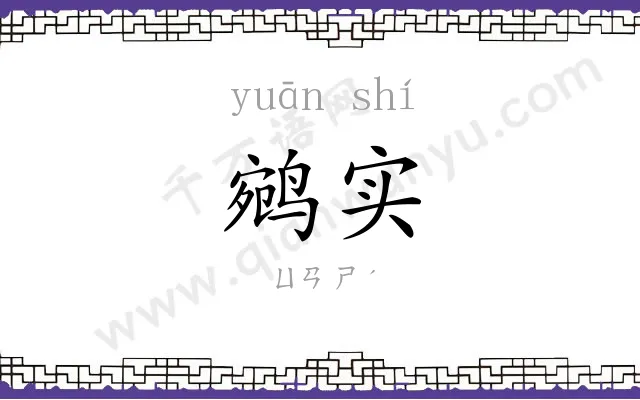 鹓实