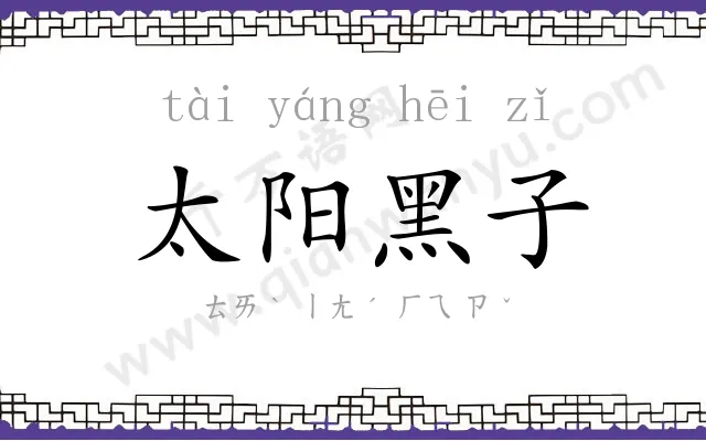 太阳黑子