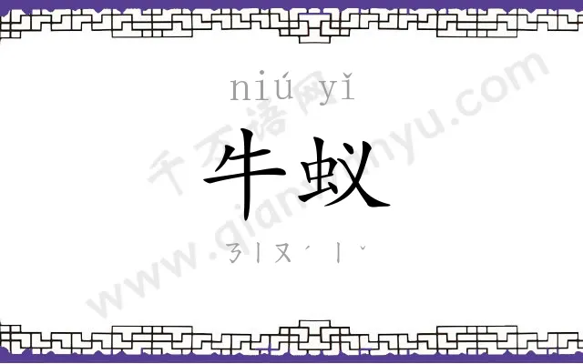 牛蚁