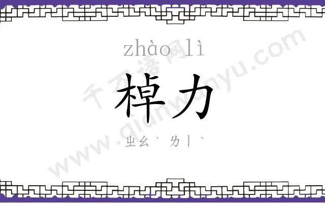 棹力