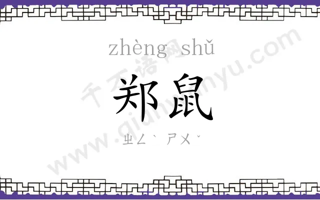 郑鼠