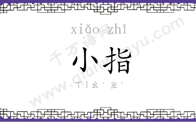 小指