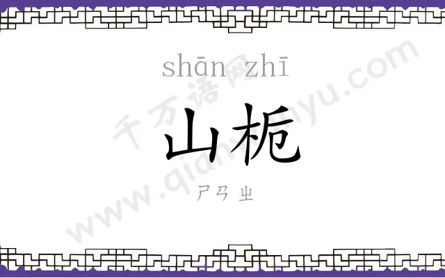 山栀