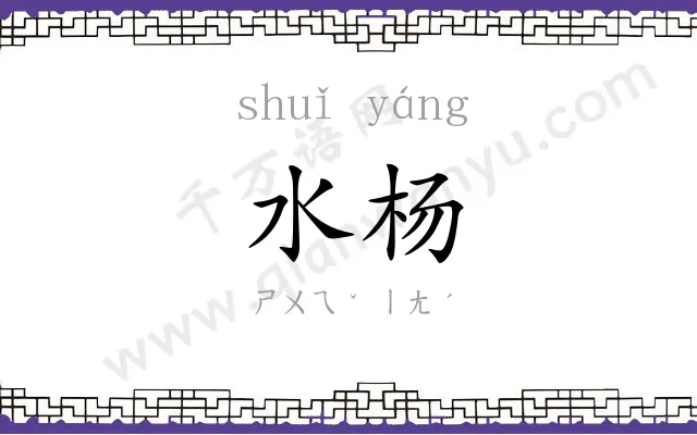 水杨