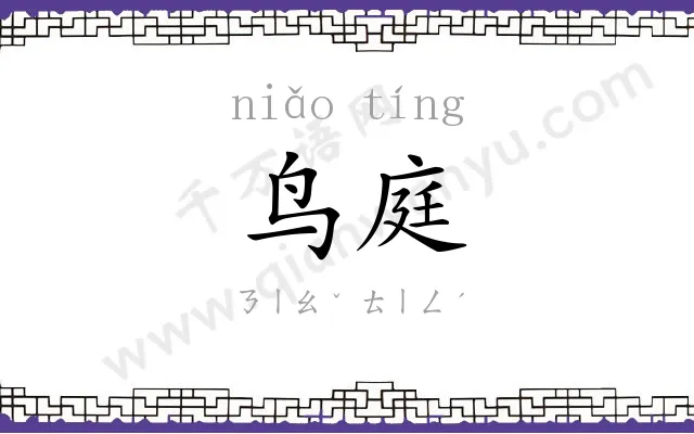 鸟庭