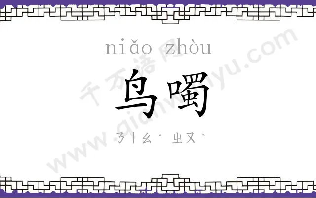 鸟噣