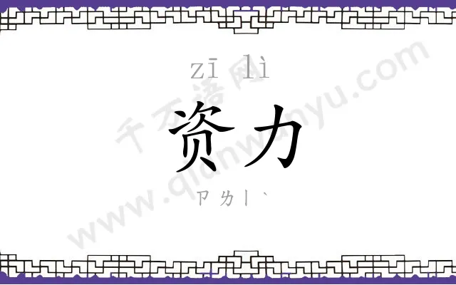 资力