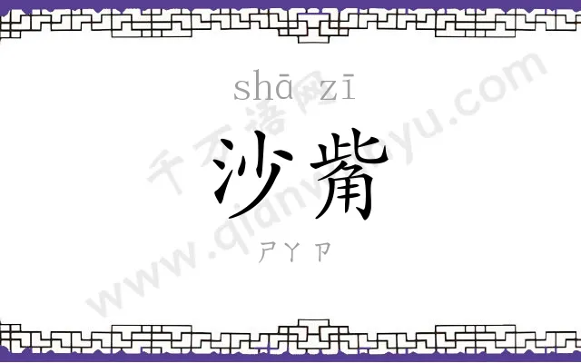沙觜