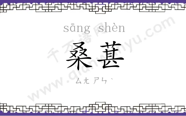 桑葚