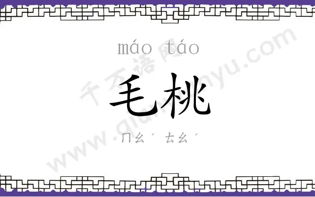 毛桃