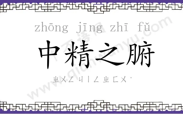中精之腑