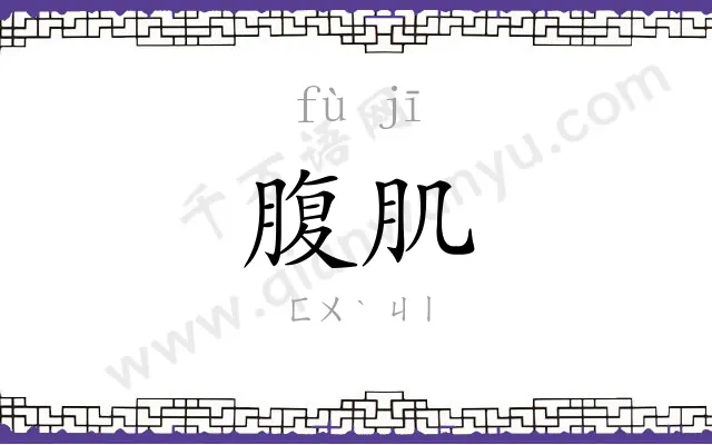 腹肌