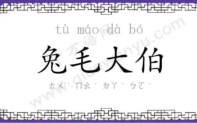 兔毛大伯