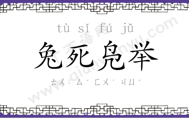 兔死凫举