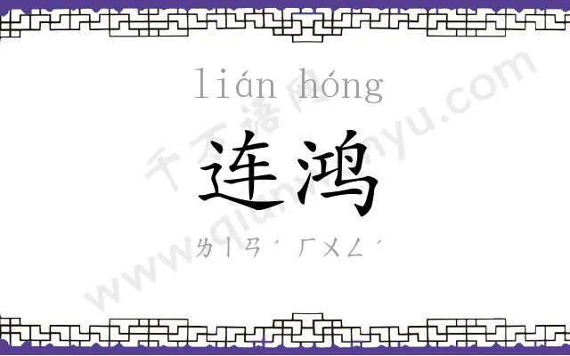 连鸿