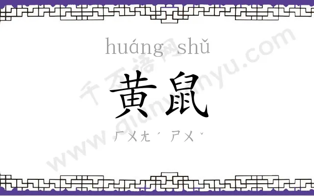 黄鼠