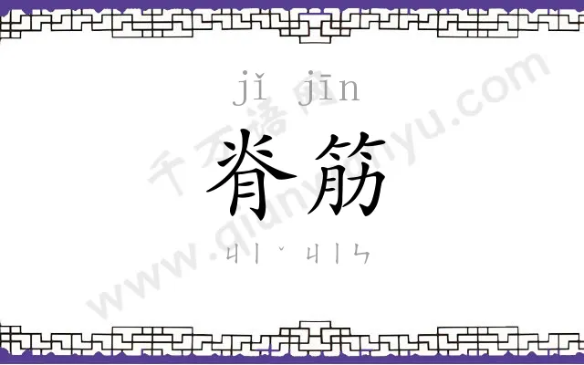 脊筋