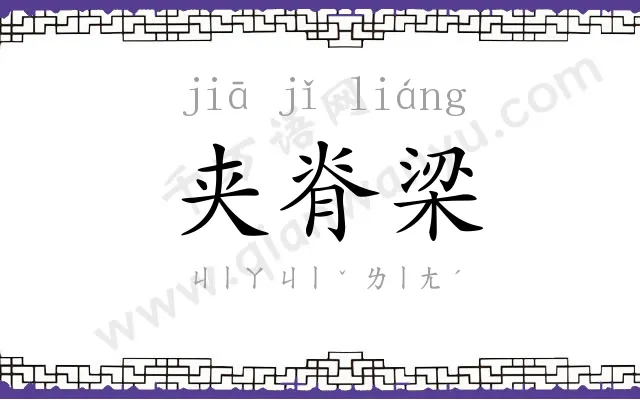 夹脊梁