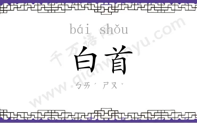 白首