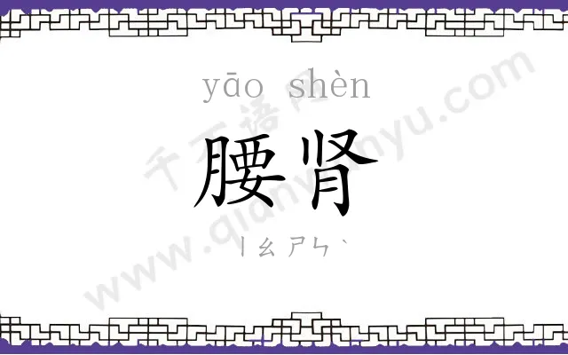 腰肾