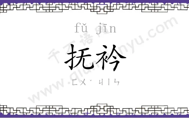 抚衿