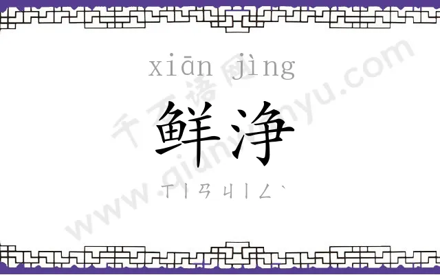 鲜浄