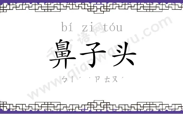 鼻子头